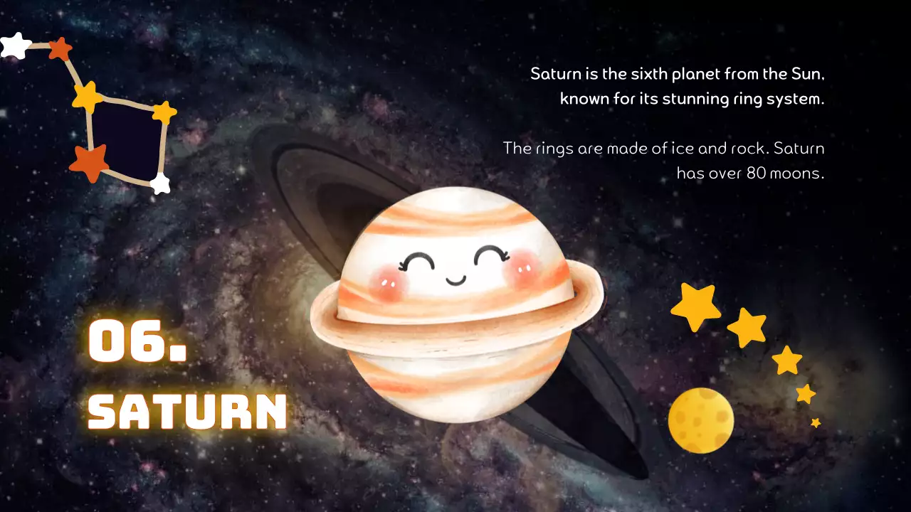 Black Modern Solar System Course Presentation