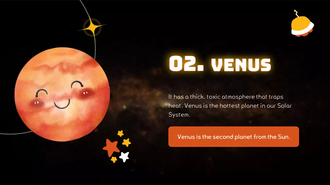 Black Modern Solar System Course Presentation