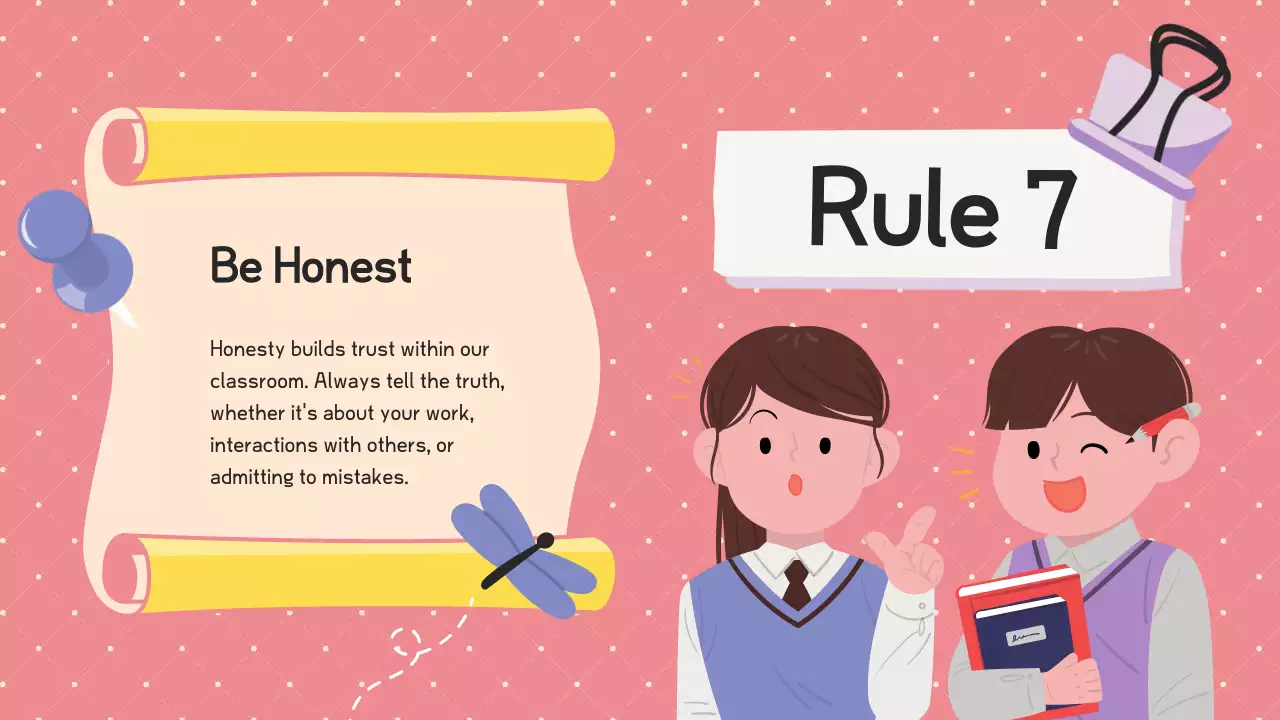 Purple Creative Classroom Guide Presentation