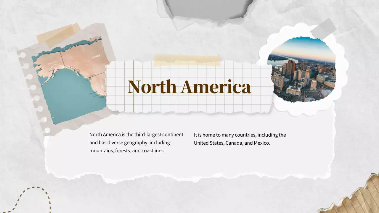 Beige Vintage Geography Class Presentation