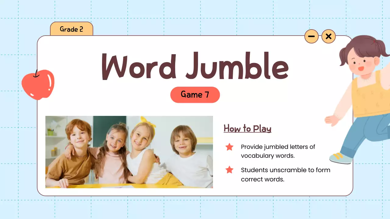 Beige Playful Vocabulary Guide Presentation