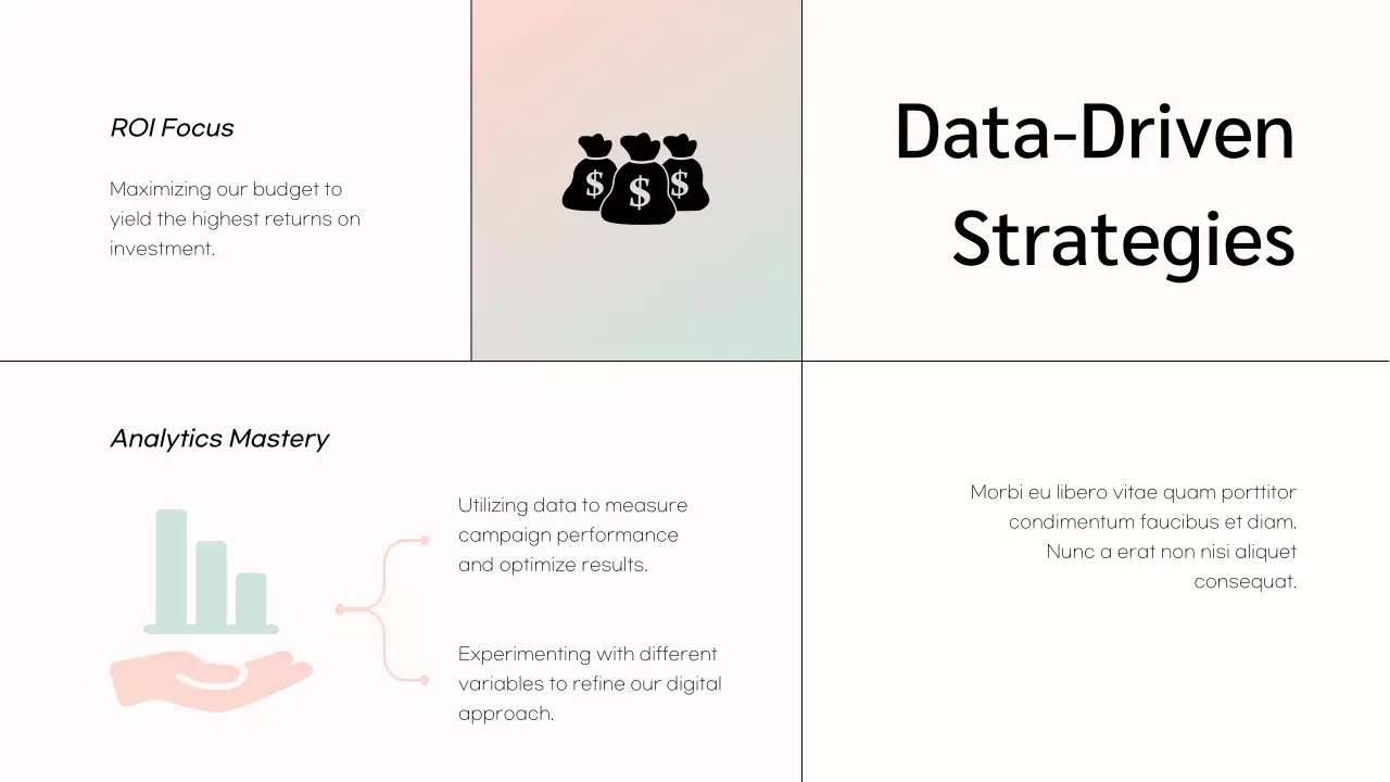 Beige Modern Marketing Announcement Presentation