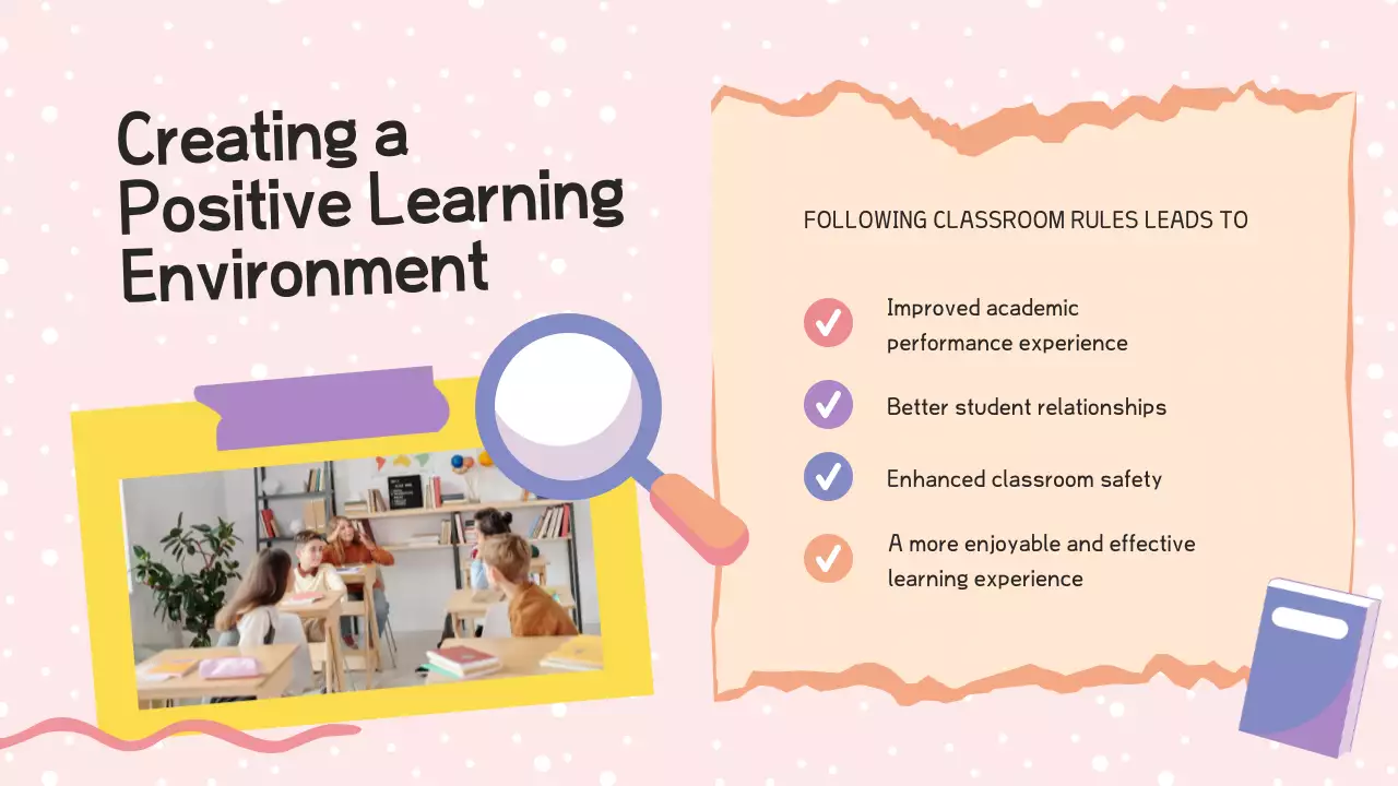 Purple Creative Classroom Guide Presentation