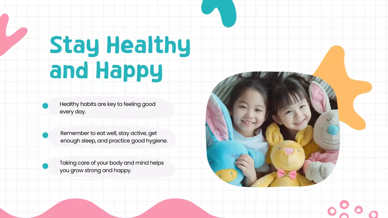 Colorful Playful Health Guide Presentation