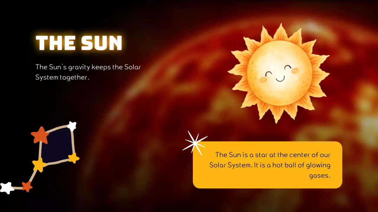 Black Modern Solar System Course Presentation