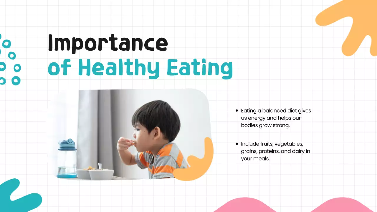 Colorful Playful Health Guide Presentation