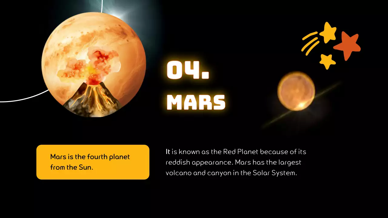 Black Modern Solar System Course Presentation