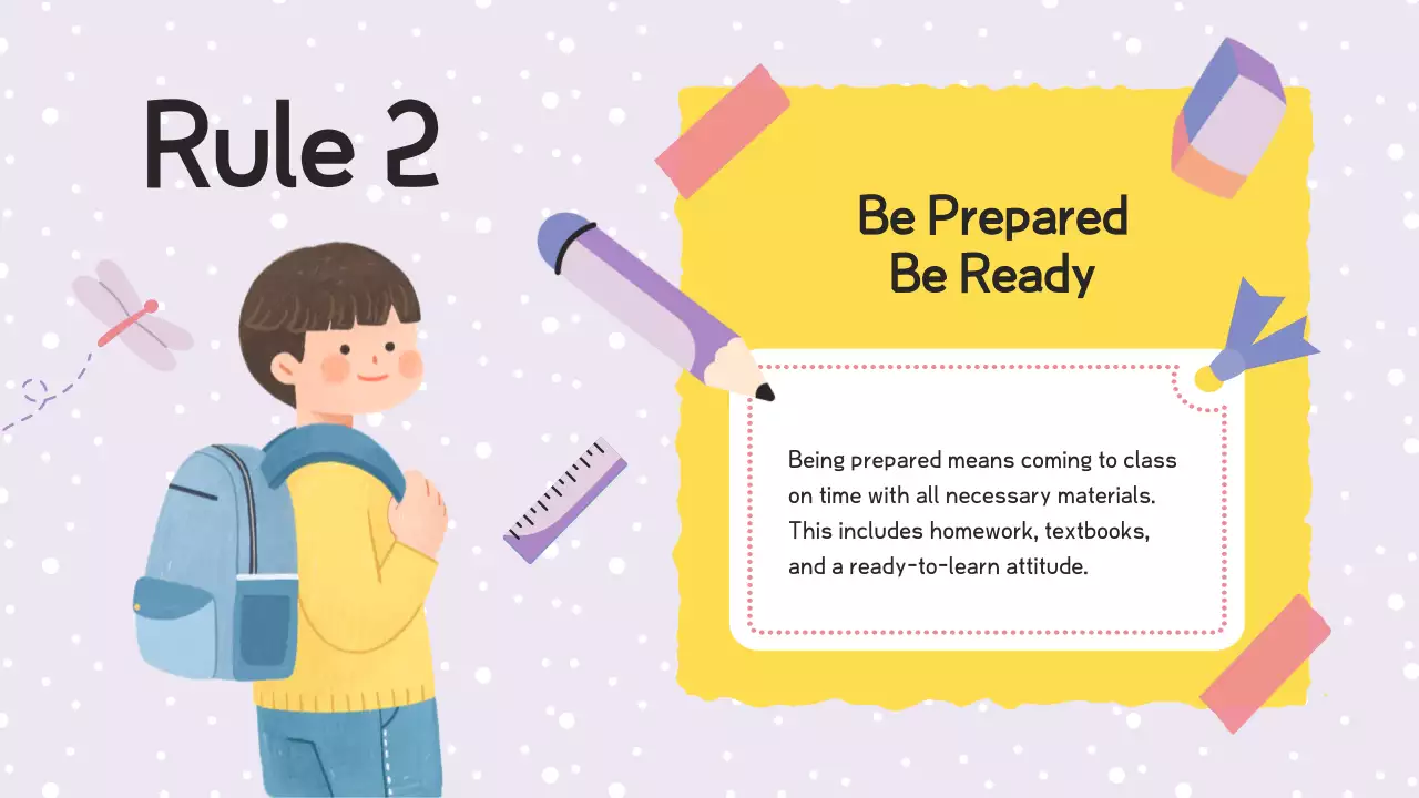 Purple Creative Classroom Guide Presentation