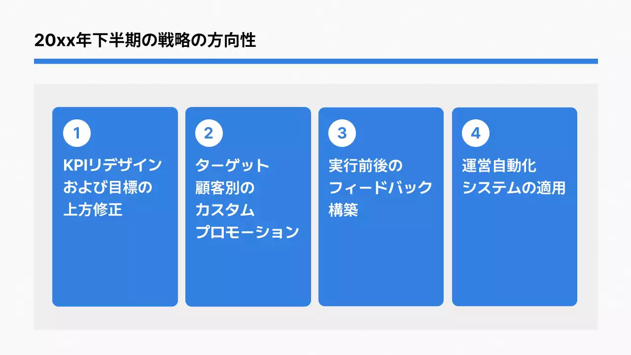 青 シンプル ビジネス 報告書