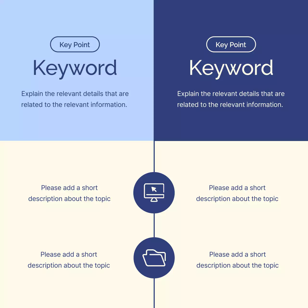 Blue Professional Finance Promotion Carousel
