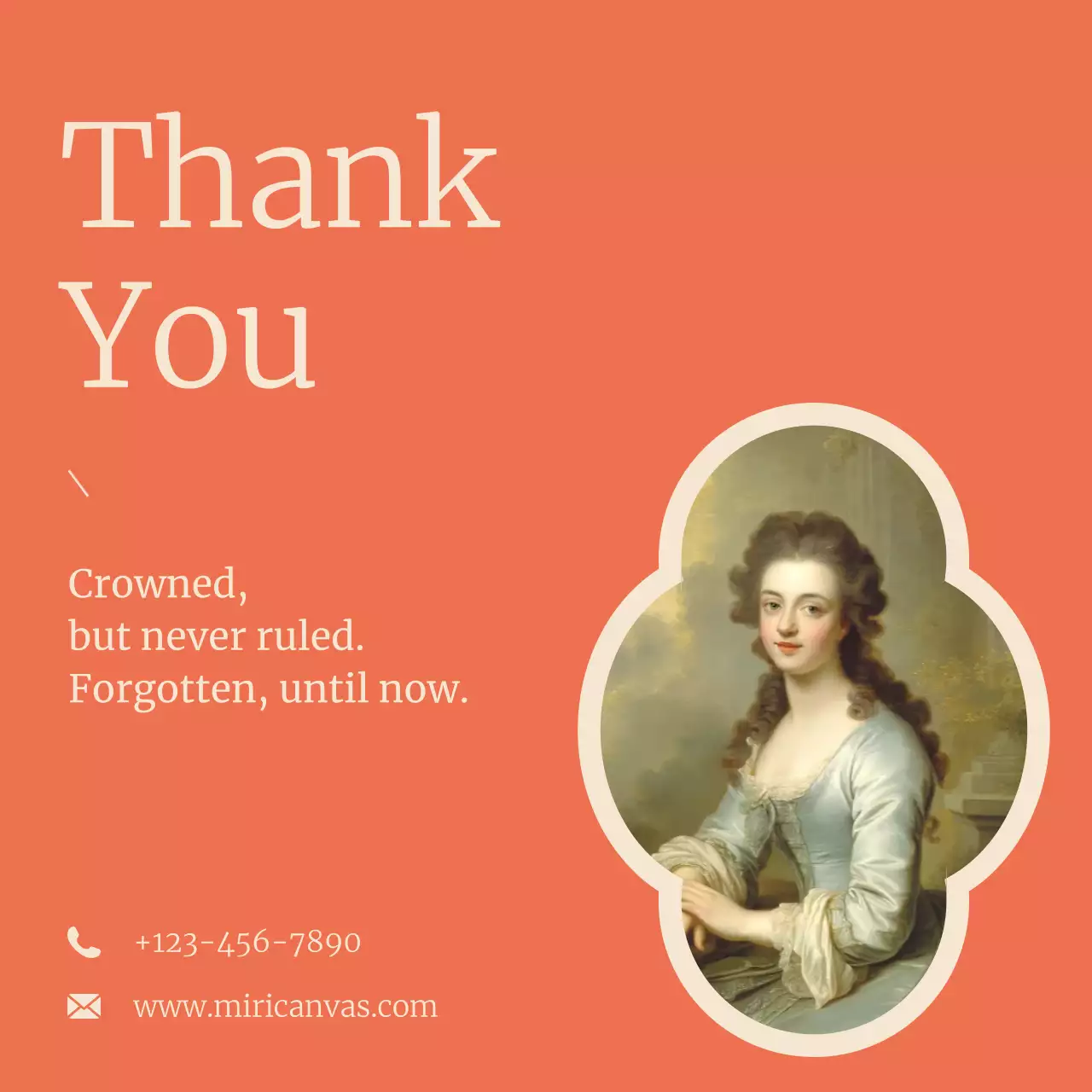 Beige Vintage History Announcement Carousel