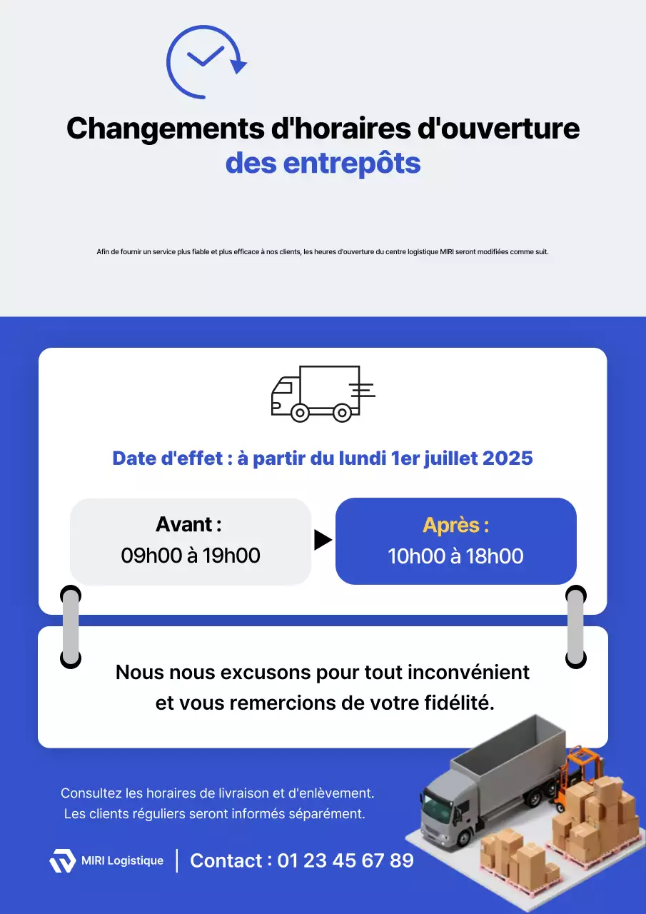 Avis du centre logistique Blue Clean