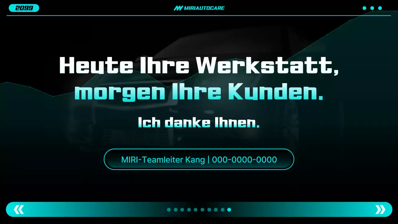 Neon Modern Car Report