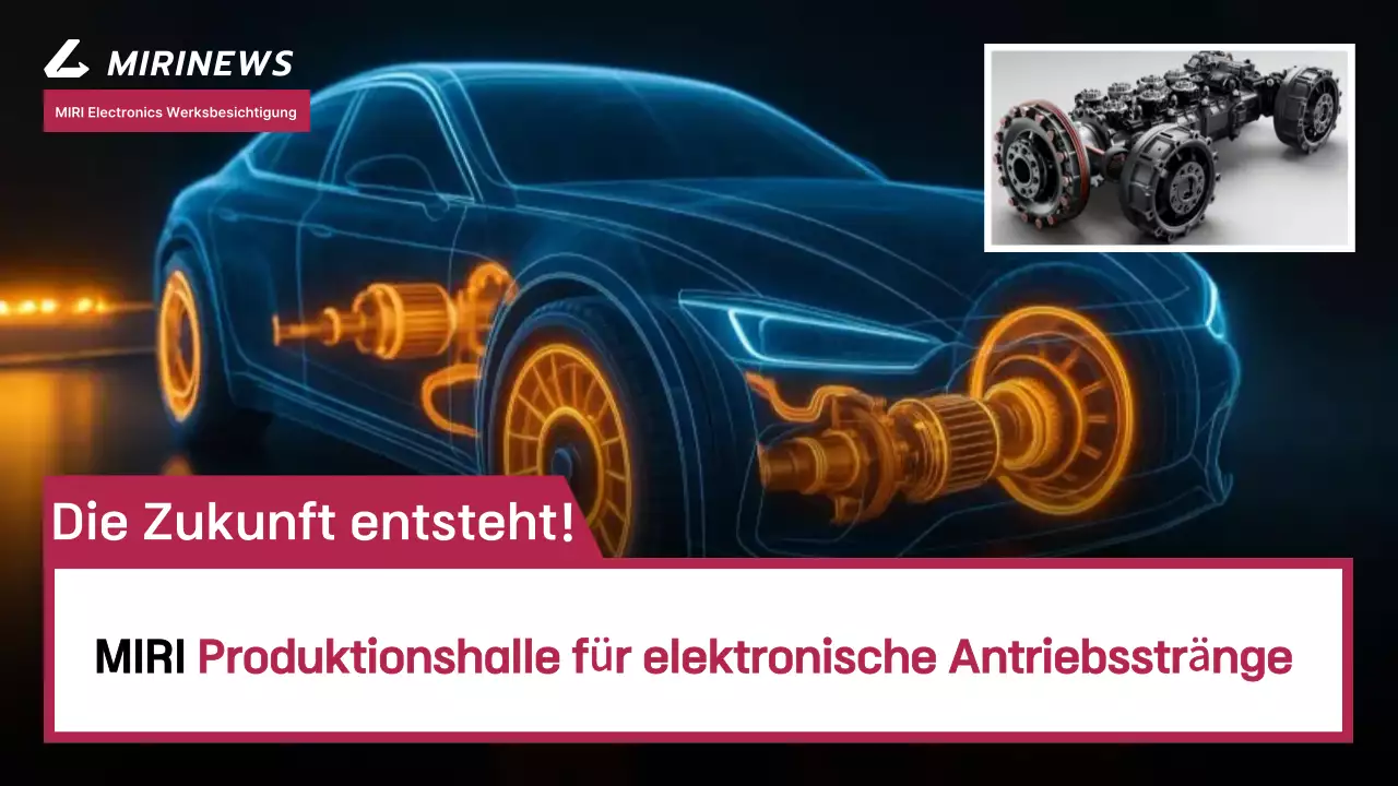 Förderung der modernen Technologie für blaue Elektroautos
