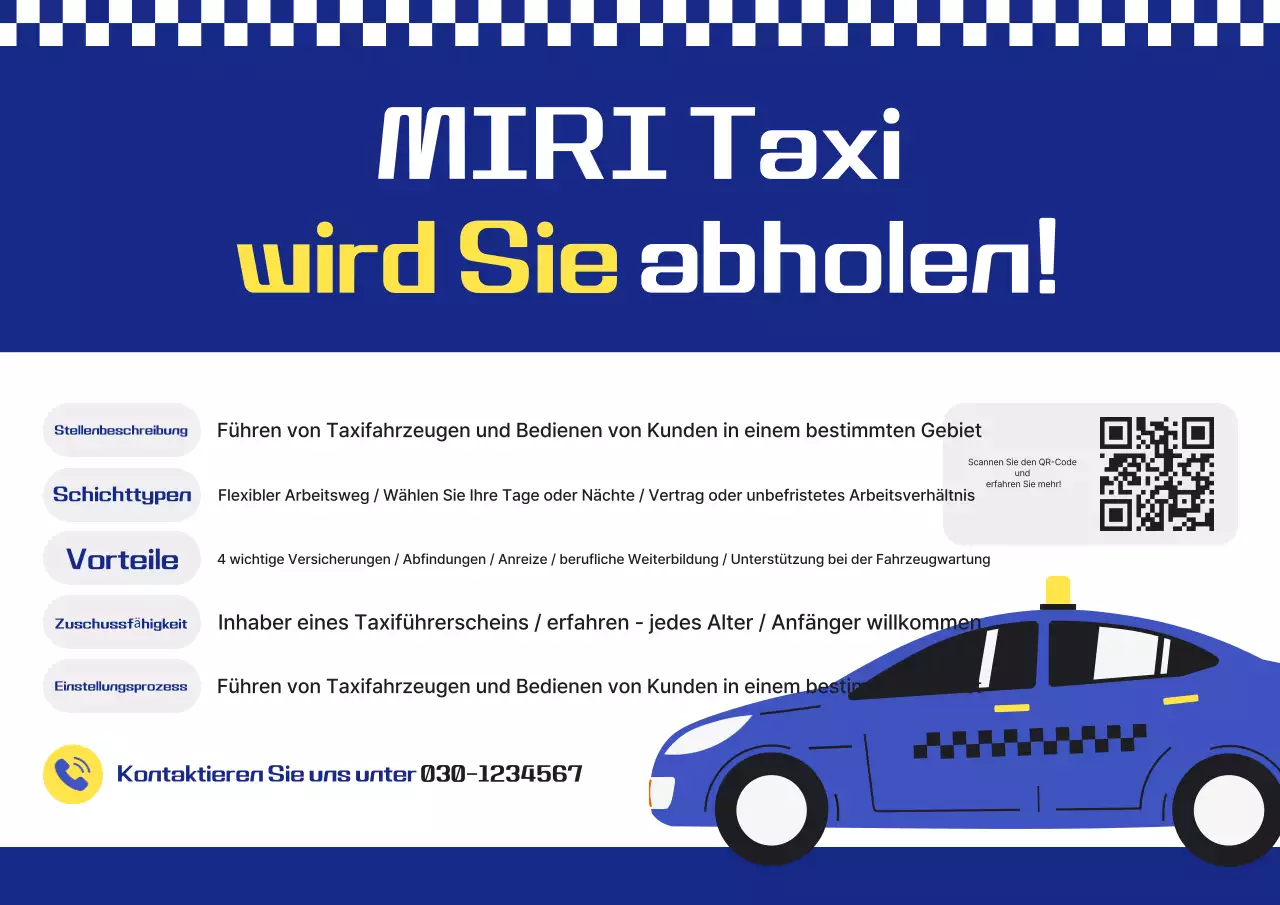 Stellenausschreibung von Blue Modern