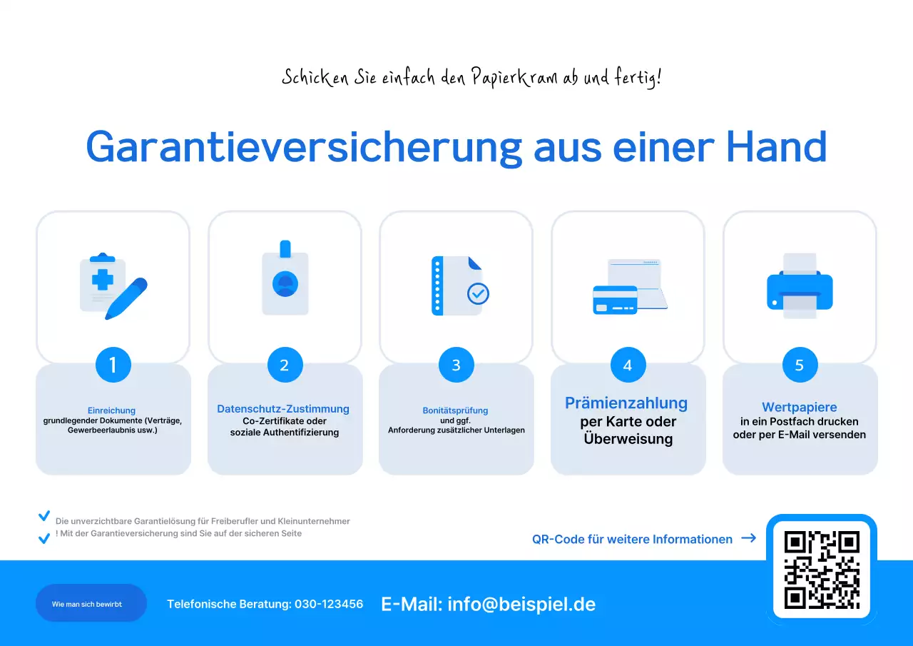 Blue Simple Insurance-Abonnementleitfaden