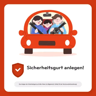 Rote einfache Sicherheitsregeln