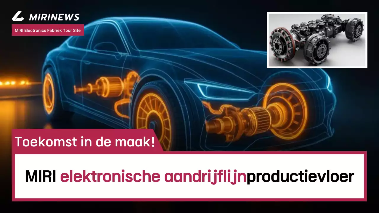 Promotie van blauwe moderne elektrische autotechnologie