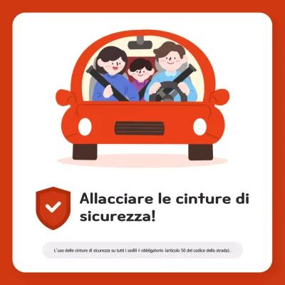 Regole di sicurezza semplici rosse