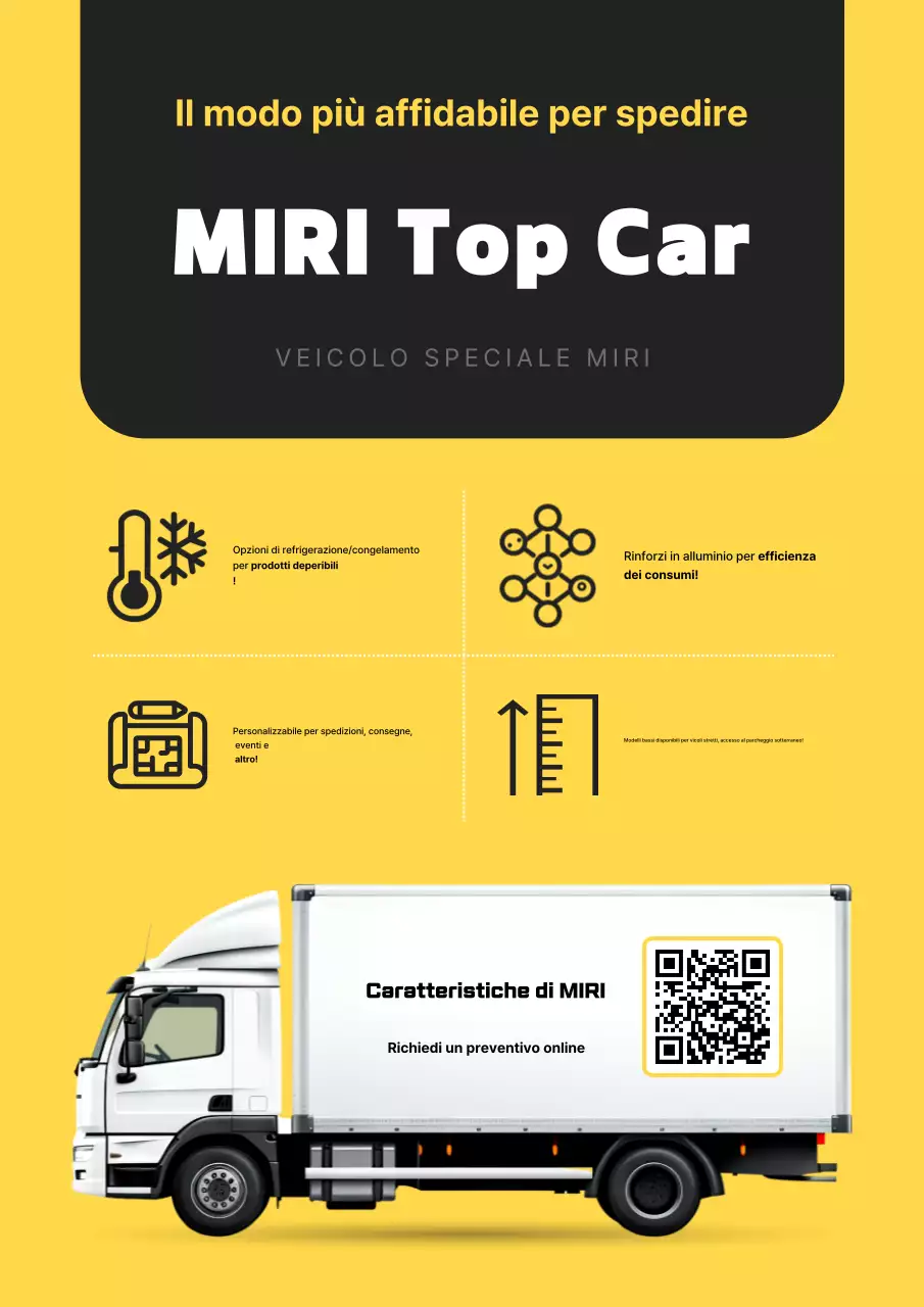 Pubblicità di Yellow Modern Logistics