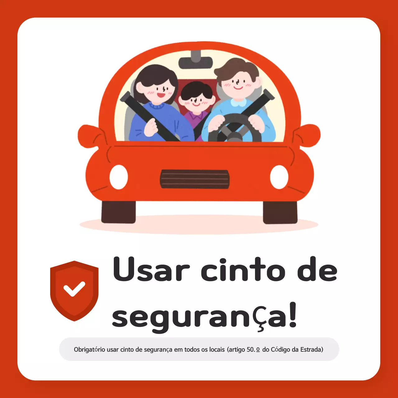 Regras de segurança simples e vermelhas