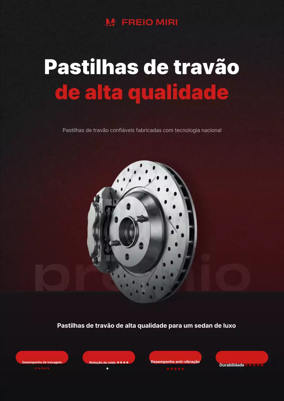 propaganda de carro preto moderno