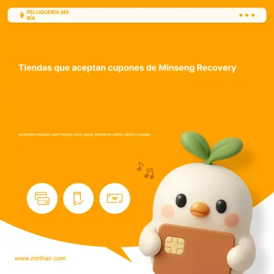 Información sobre la disponibilidad del Cupón de Consumo para la Recuperación de la Vida de Orange Baby