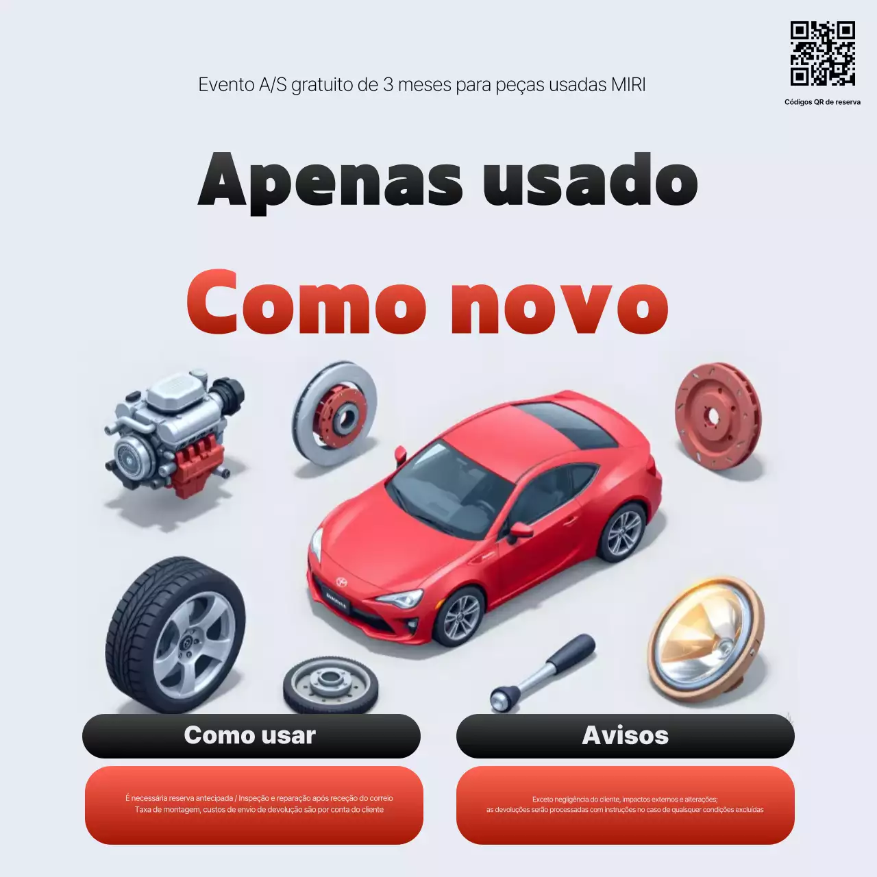 Evento de carros modernos vermelhos