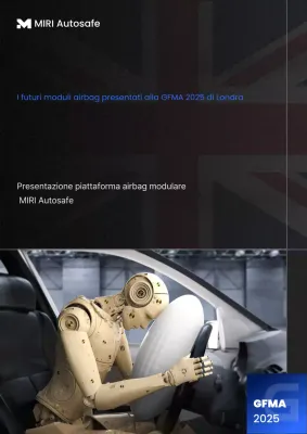 Pubblicità sulla tecnologia delle auto moderne nere