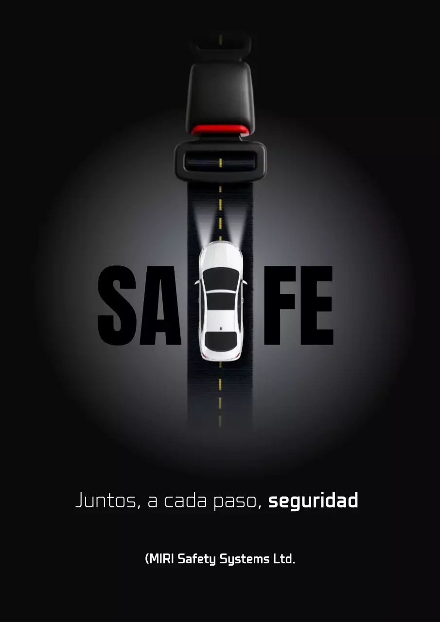 Campaña de seguridad moderna para negros