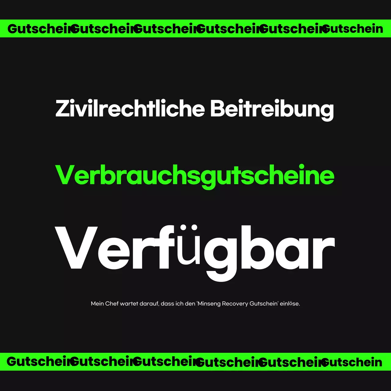 Neon Basic Verbrauchsgutschein