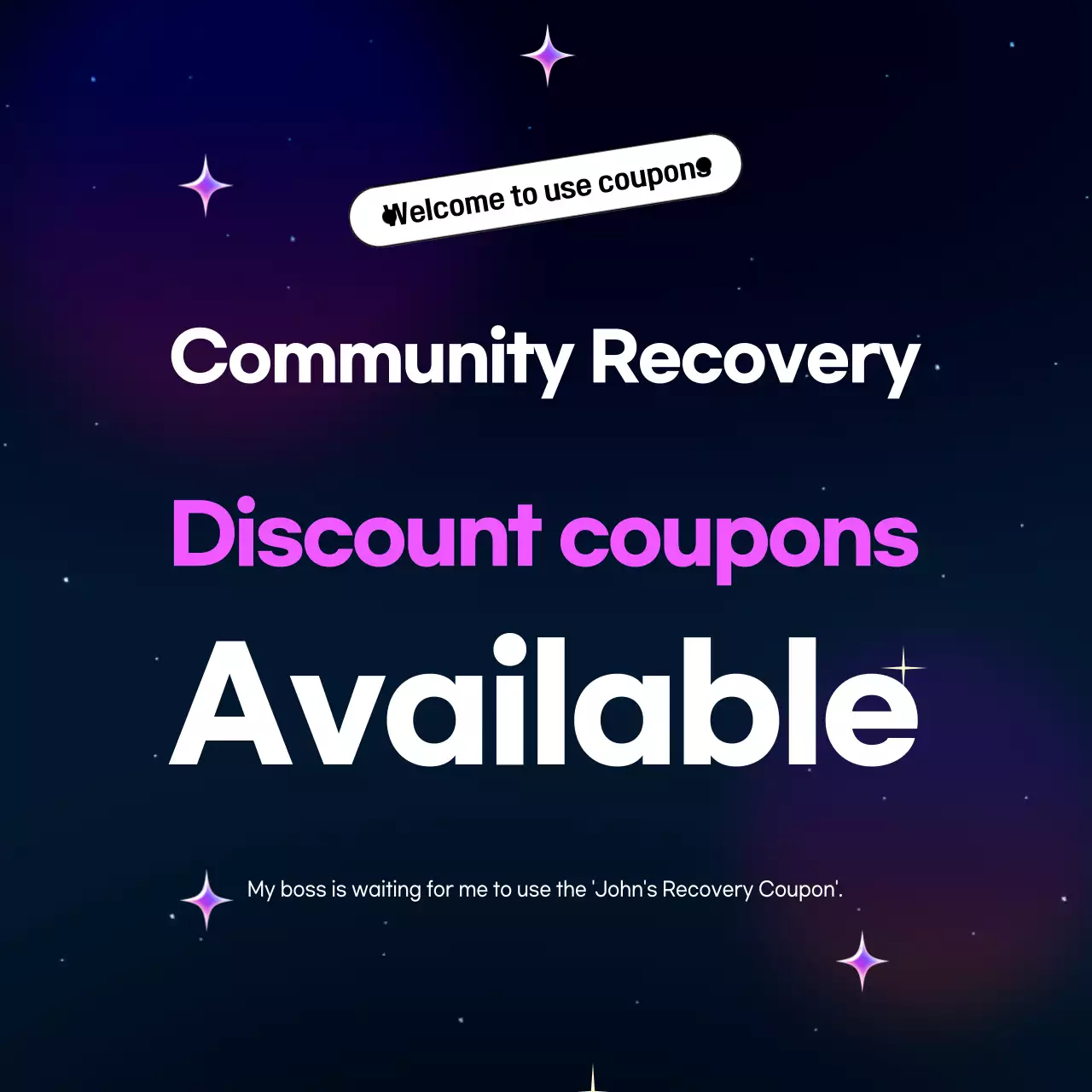 Blue Modern Consumer Coupon