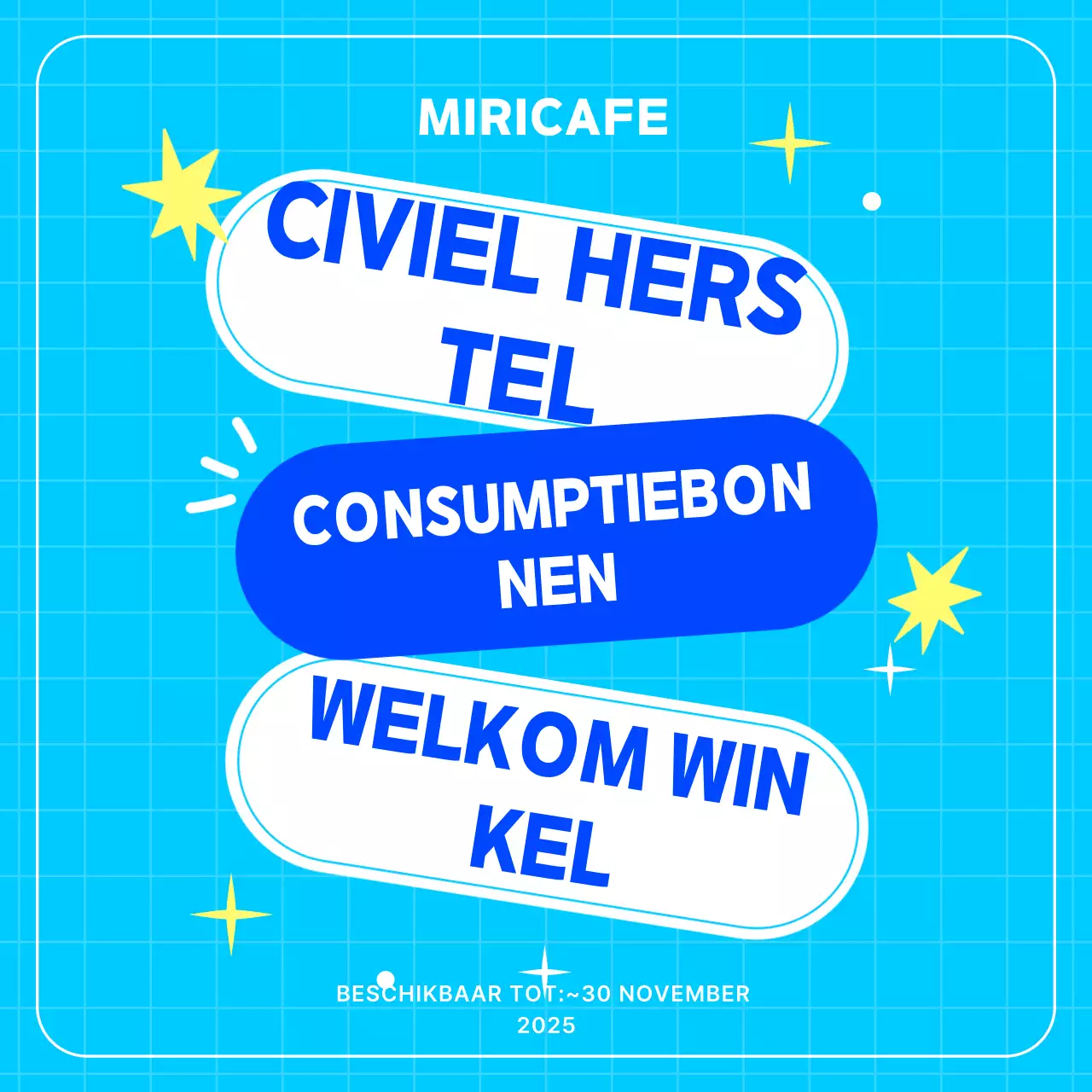 Blue Pop Consumptie Coupon