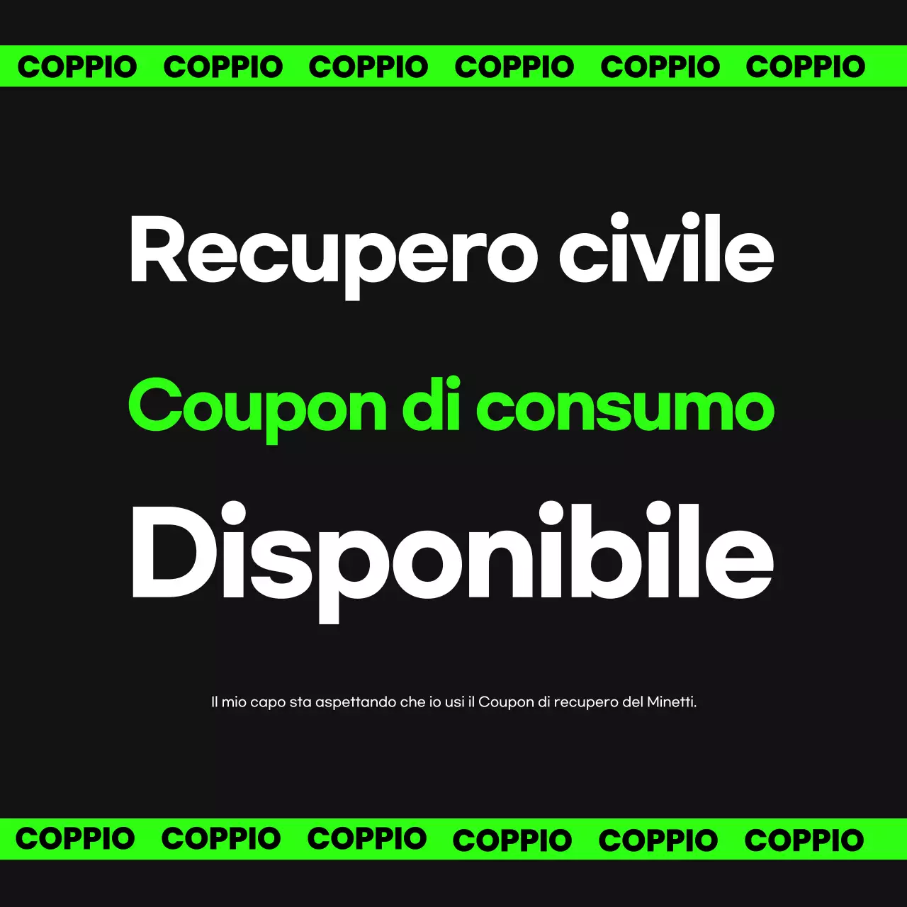 Buono sconto per il consumo di base di Neon