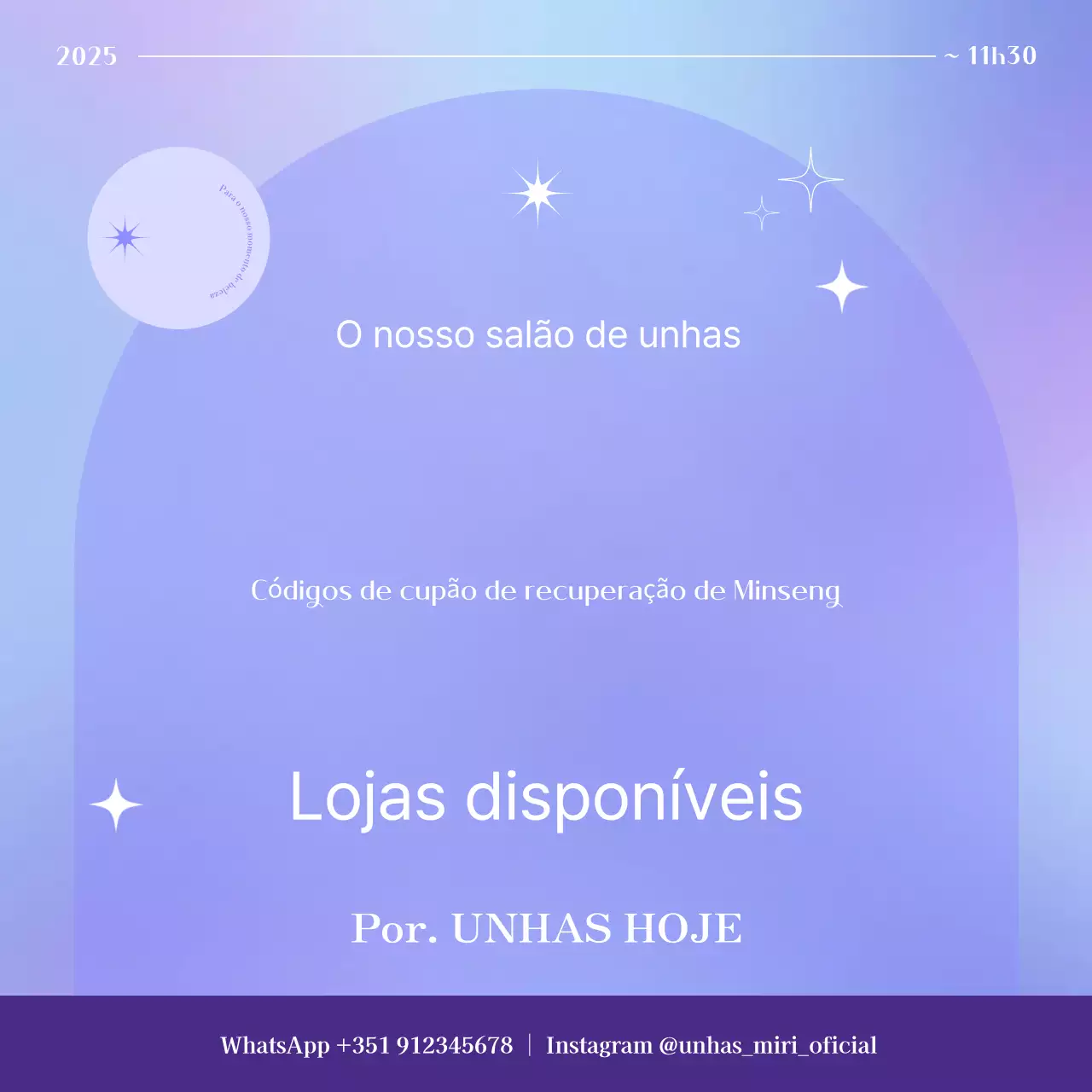 Promoção de Cupom de Consumo Moderno Yeon Bora