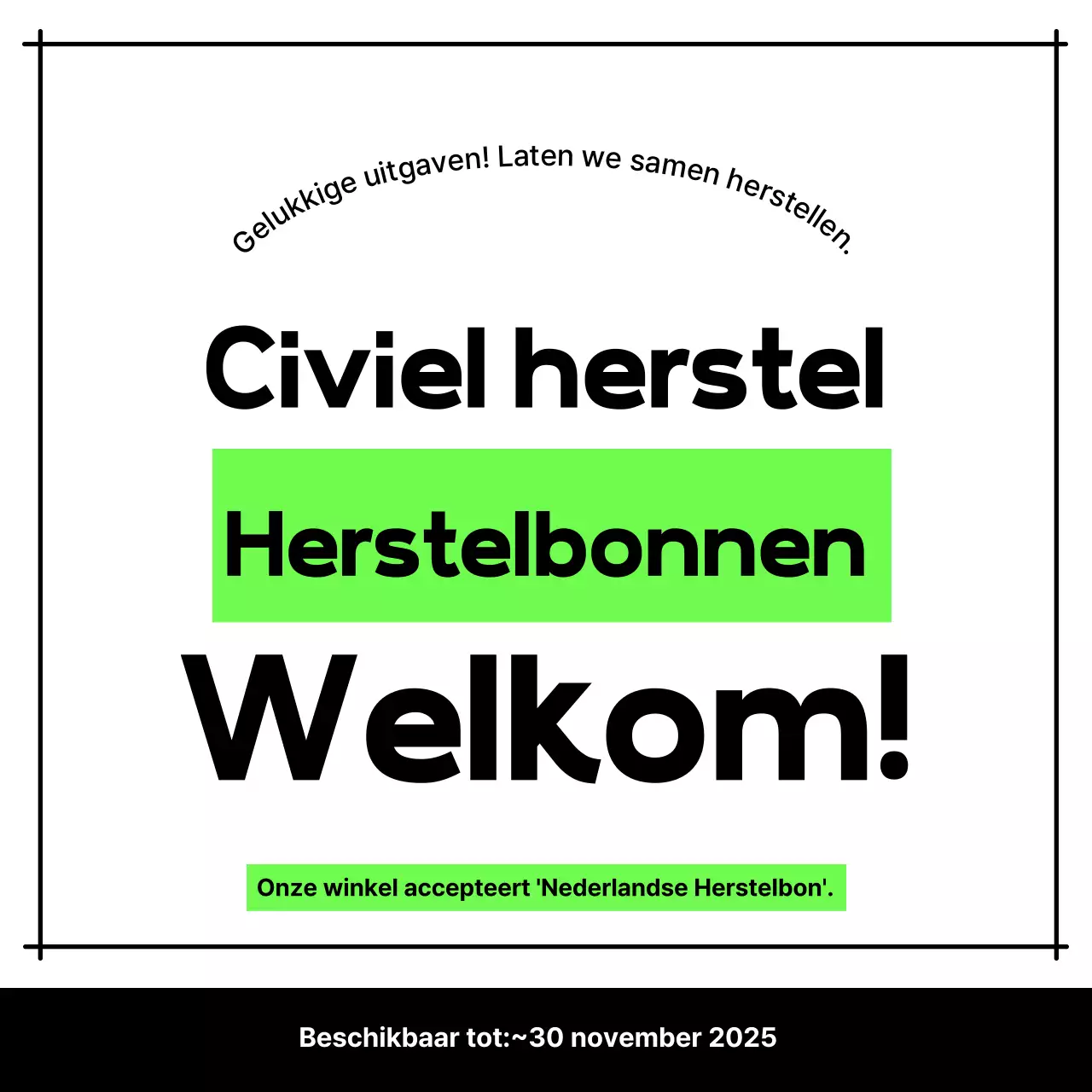 Groene Moderne Consumptie Coupon Promotie