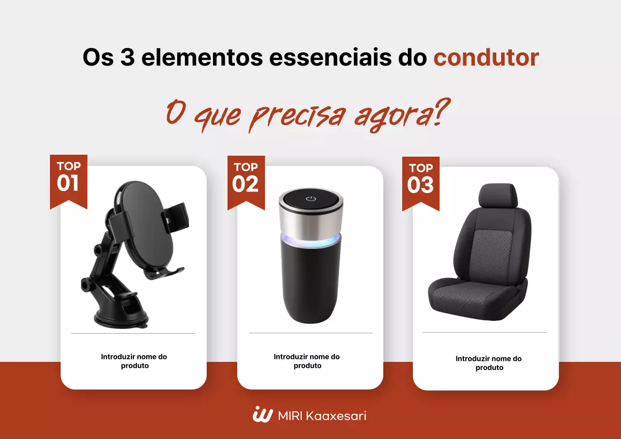 Promoção de produtos para carros modernos cinza