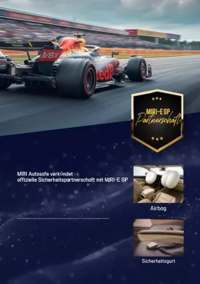 schwarze moderne Autowerbung