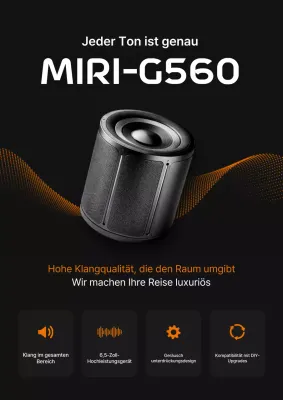 Black Modern Audio Products-Aktion