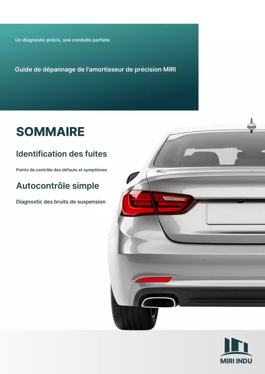 Manuel de la voiture moderne grise