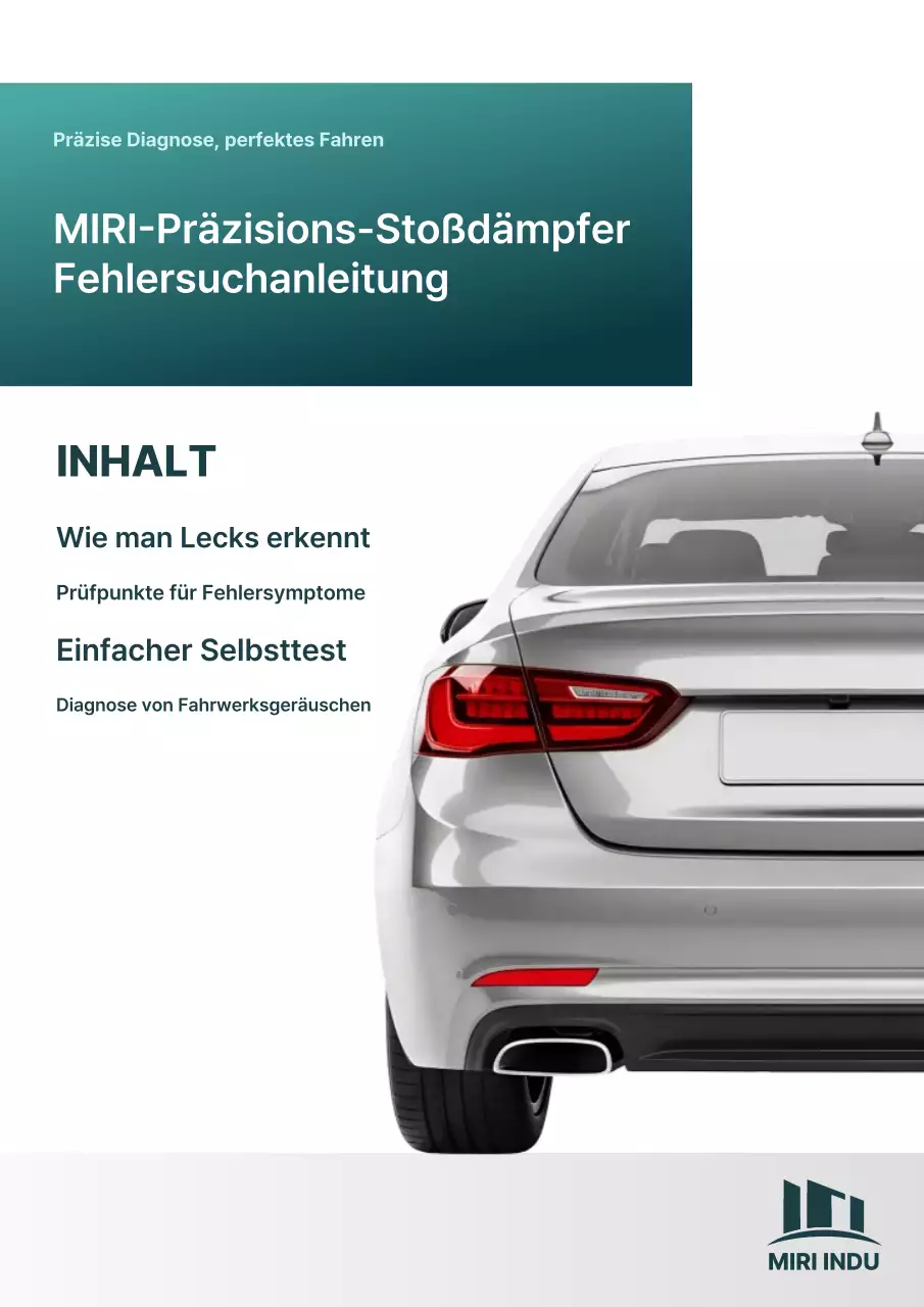 Graues modernes Autohandbuch