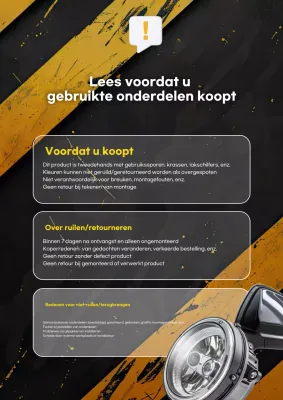 Orange Basic Product Promotiegids