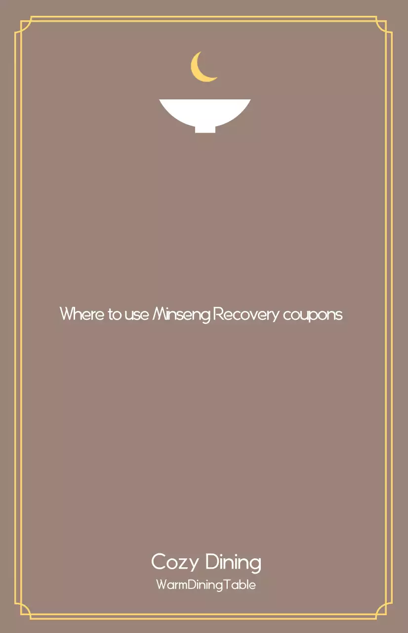 Panduan Pengguna Kupon Konsumsi Sederhana Brown