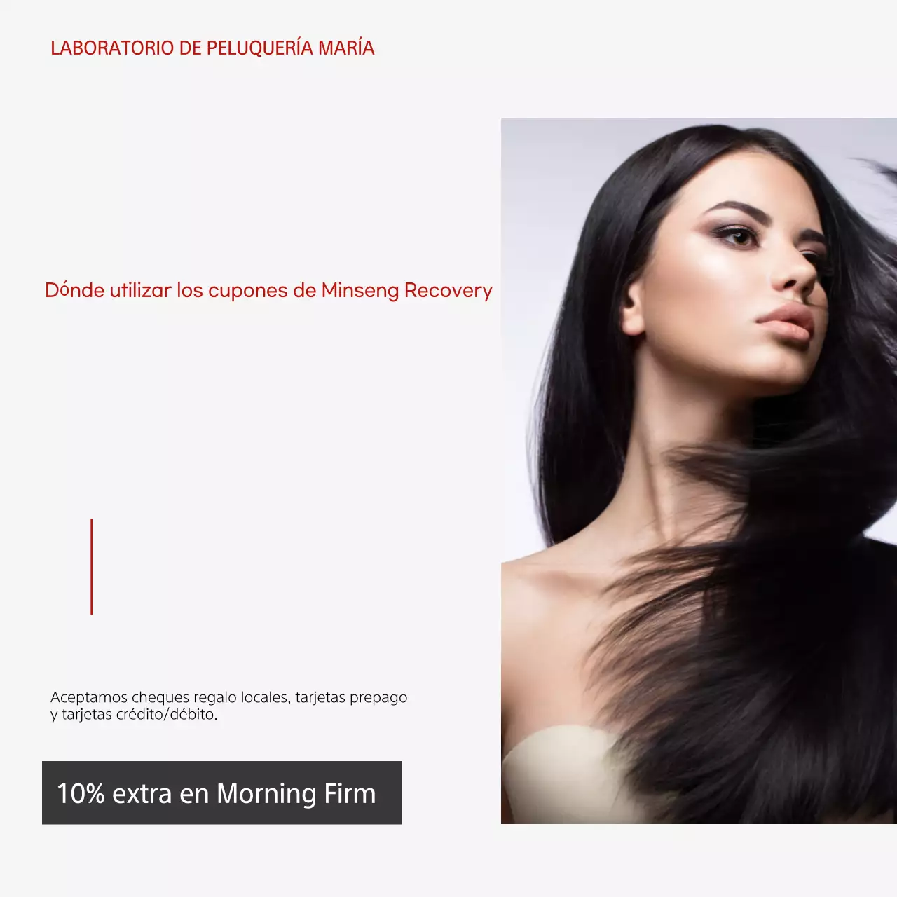 Descuento en cuidado del cabello moderno para personas negras