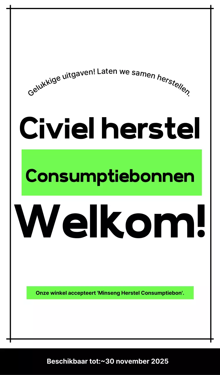 Groene, schone consumptiecoupongids