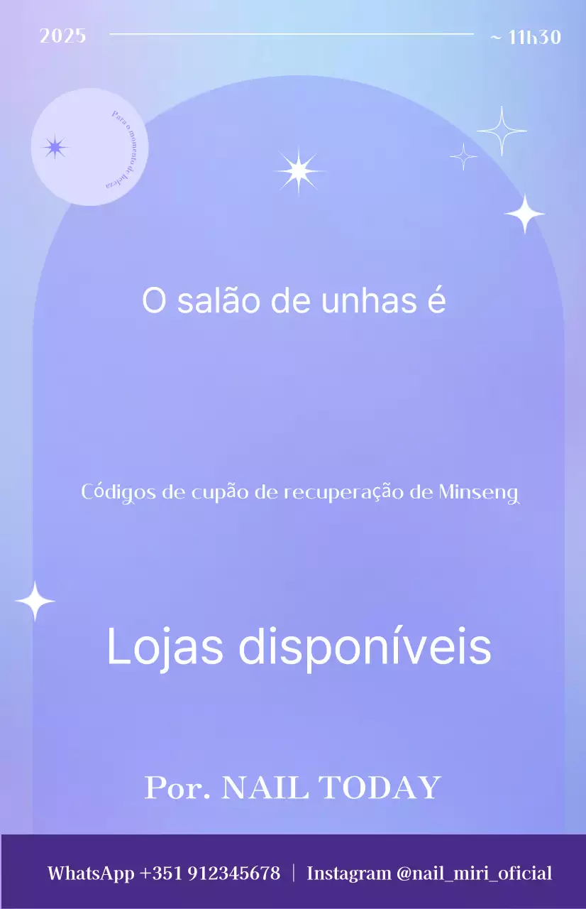 Cupom de Consumo da Yeonbora Modern Nail Shop