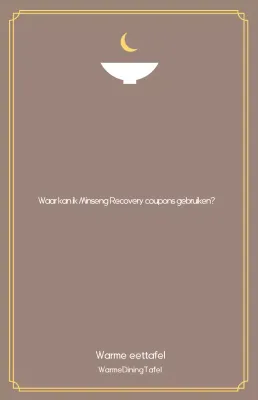 Brown Simple Consumptie Coupon Gebruikershandleiding