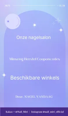 Yeonbora Modern Nail Shop Consumptie Coupongids
