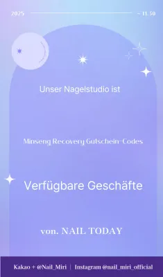 Yeonbora Modern Nail Shop Verbrauchsgutschein-Leitfaden