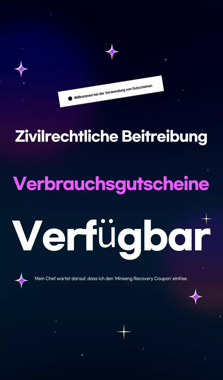 Blue Trend Konsumgutschein-Leitfaden